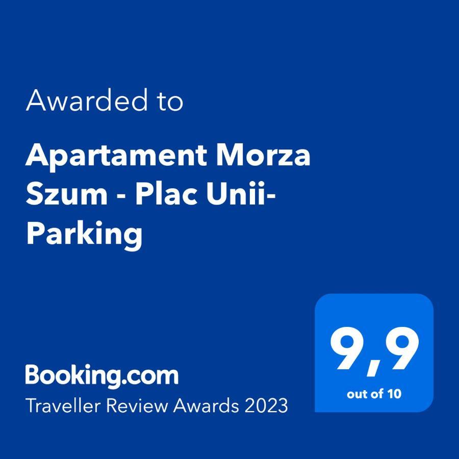 Apartament Morza Szum - Plac Unii- Parking Гдыня Экстерьер фото